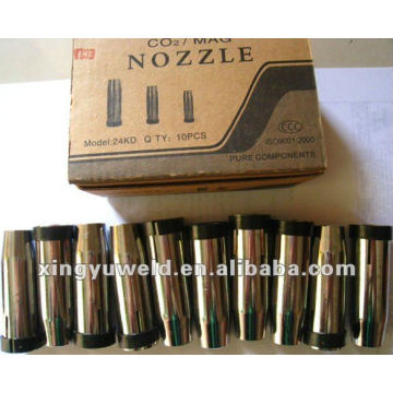 Binzel type 24KD mig welding nozzles